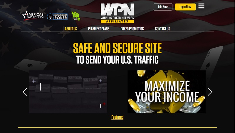 WPN Affiliates backend by Cellxpert affiliate program software