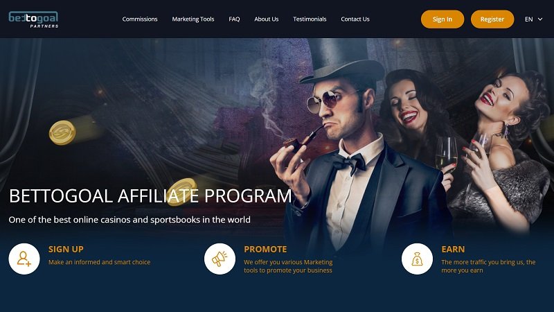 Affiliate4us website & screenshot