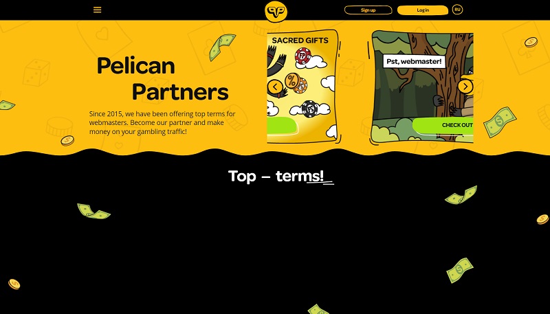 Pelican Partners website & screenshot
