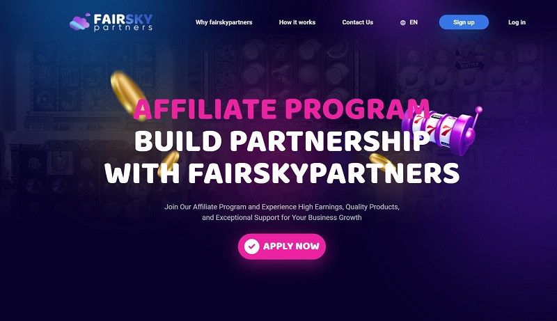 Fair Sky Partners website & screenshot