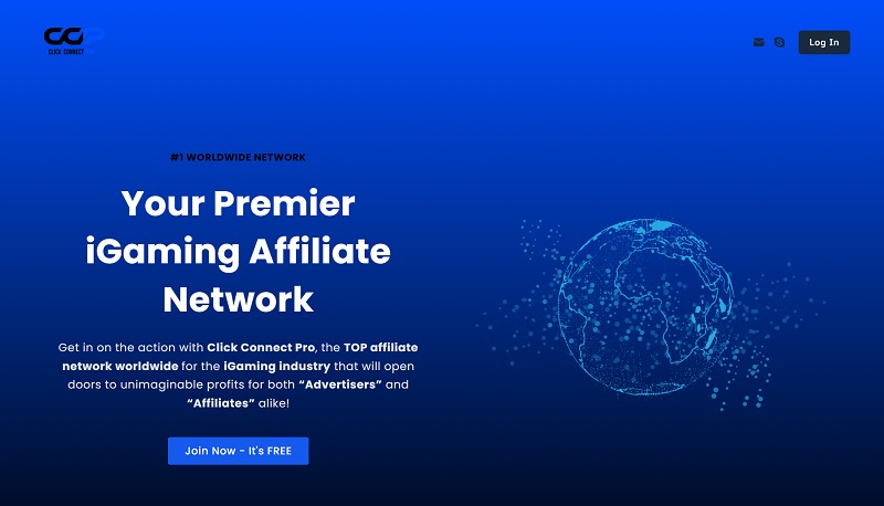 Click Connect Pro website & screenshot