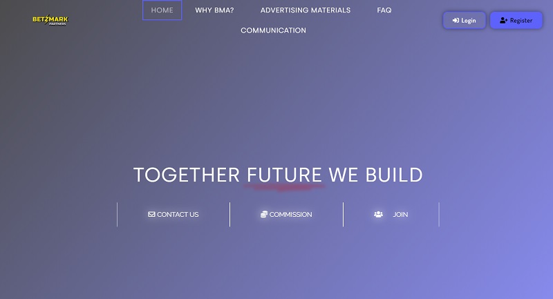Betzmark Partners website & screenshot