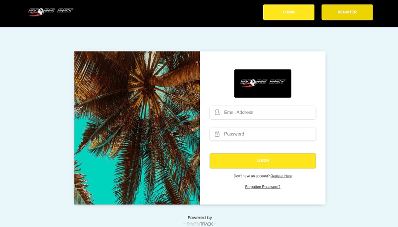 ScoreBet Affiliates website & screenshot