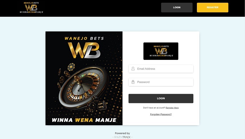 Wanejo Affiliates website & screenshot