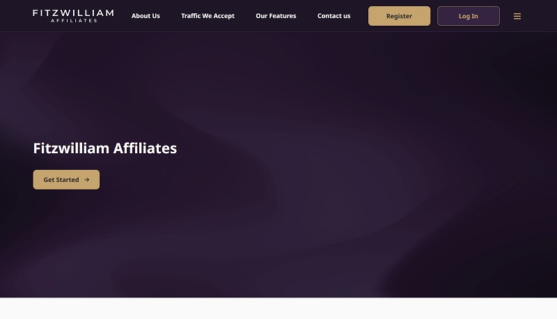 FitzWilliam Affiliates website & screenshot
